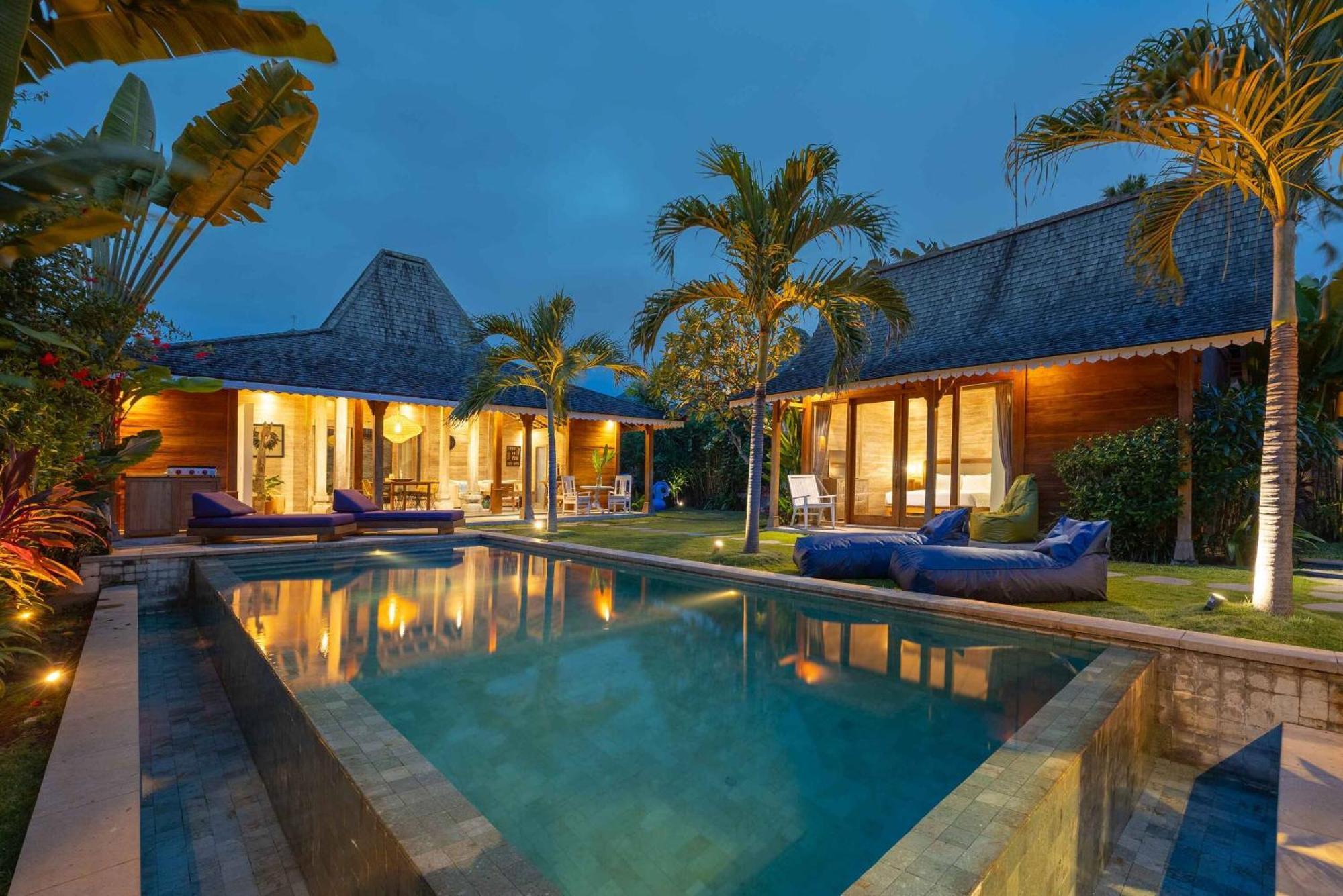 Villa Du Bah - Family Gateway 3Br Villa 12Min To Beach With Private Pool And Parking Kerobokan Екстериор снимка