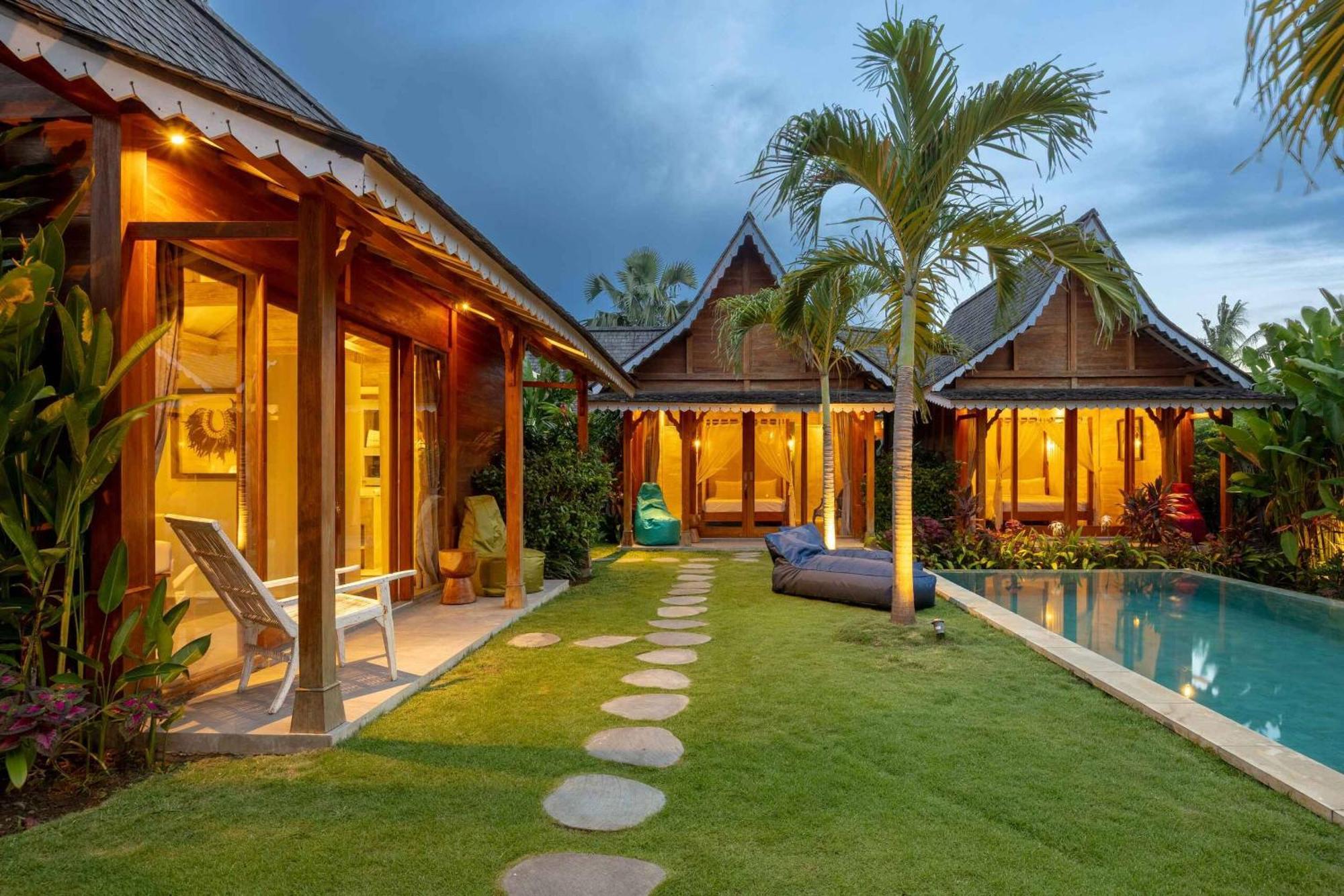 Villa Du Bah - Family Gateway 3Br Villa 12Min To Beach With Private Pool And Parking Kerobokan Екстериор снимка