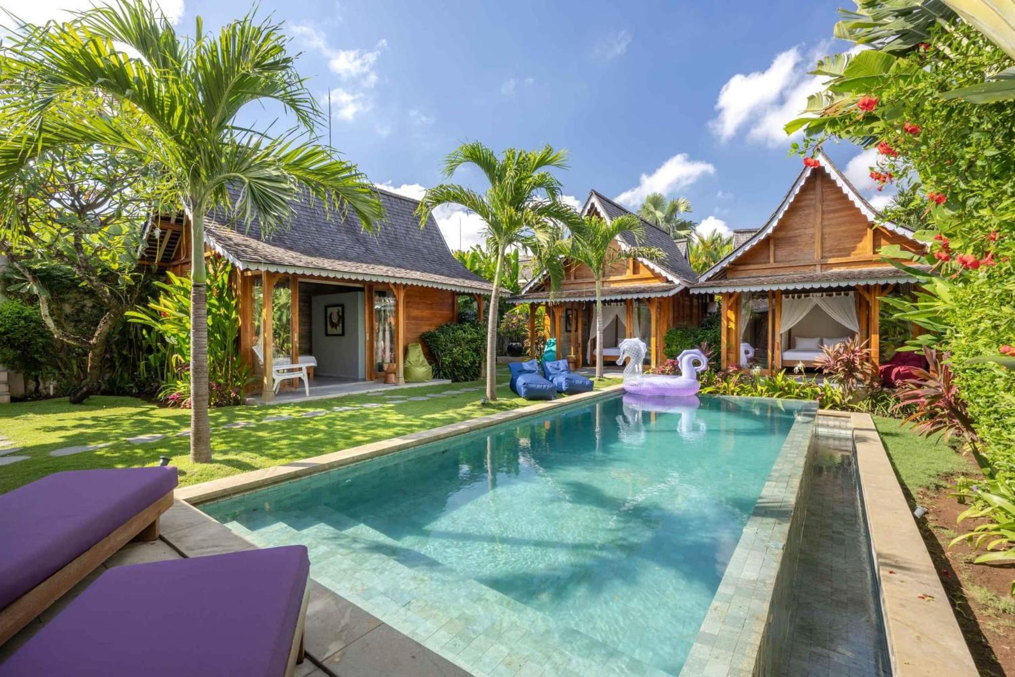 Villa Du Bah - Family Gateway 3Br Villa 12Min To Beach With Private Pool And Parking Kerobokan Екстериор снимка
