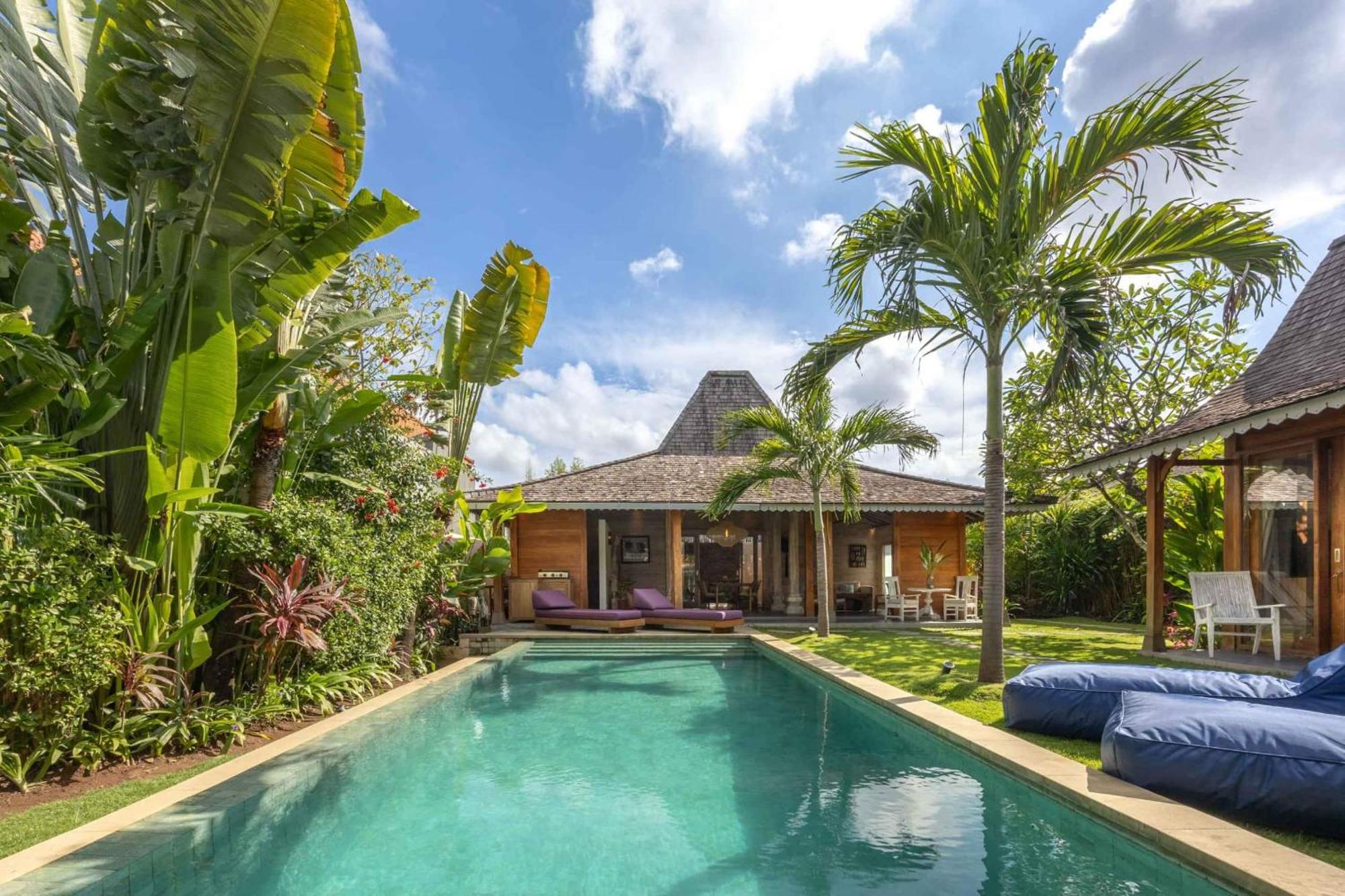 Villa Du Bah - Family Gateway 3Br Villa 12Min To Beach With Private Pool And Parking Kerobokan Екстериор снимка